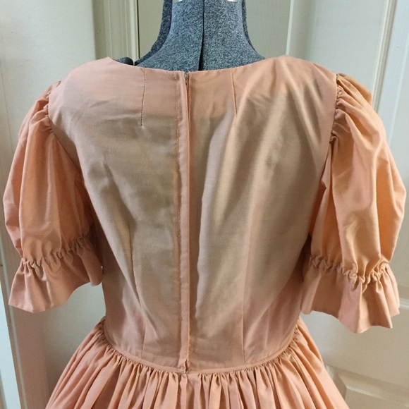🍑 PRETTY PEACH square dance DRESS! - Picture 3 of 8
